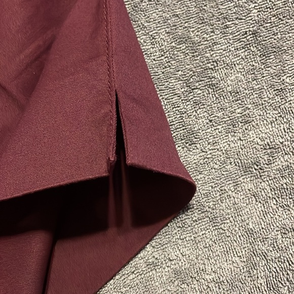 Talbots Women’s Purple Plum Slim Crop Pant NWOT Sz 10. Also have same one in Red - Picture 4 of 11